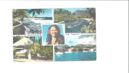 TAHITI  SOUVENIR DE TAHITI  MULTIVUES     *****  RARE          A  SAISIR ***** - Tahiti