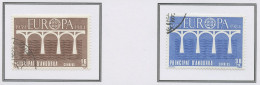 Andorre Espagnol - Andorra 1984 Y&T N°167 à 168 - Michel N°175 à 176 (o) - EUROPA - Used Stamps