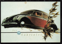 TRANSPORT - Volkswagen - PARC Archiv Edition - Das Cabriolet - Carte Postale Ancienne - Taxis & Fiacres