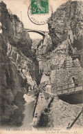 ALGERIE - Constantine - Les Gorges Du Rhumel Et Le Pont El Kantara - LL - Carte Postale Ancienne - Konstantinopel