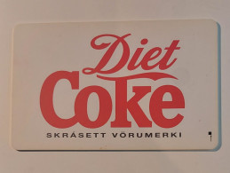 Iceland Coca Cola , Diet Coke , SC7 Chip - IJsland