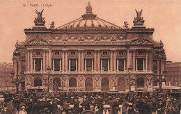 FRANCE - Paris - L'opéra - Animé - Carte Postale Ancienne - Andere Monumenten, Gebouwen