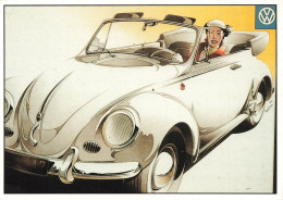TRANSPORT - Volkswagen - PARC Archiv Edition - Carrosserie Blanche - Carte Postale Ancienne - Taxis & Huurvoertuigen