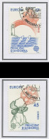 Andorre Espagnol - Andorra 1986 Y&T N°178 à 179 - Michel N°188 à 189 (o) - EUROPA - Used Stamps