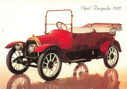 TRANSPORT - Opel Torpedo 1911 - Rouge - Voiture Ancienne - Carte Postale Ancienne - Taxis & Fiacres