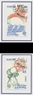 Europa CEPT 1986 Andorre Espagnol - Andorra Y&T N°178 à 179 - Michel N°188 à 189 (o) - 1986