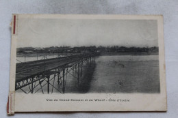 Delcampe - Cpa 1903, Vue Du Grand Bassam Et Wharf, Cote D'Ivoire - Elfenbeinküste