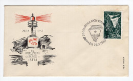 1963. YUGOSLAVIA,SLOVENIA,PAZIN,ISTRIA UPRISING,LIGHTHOUSE,TITO,SPECIAL COVER AND CANCELLATION - Briefe U. Dokumente