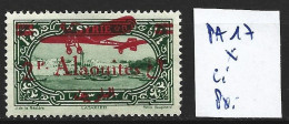 ALAOUITES PA 17 * Côte 5 € Charnière Forte - Unused Stamps