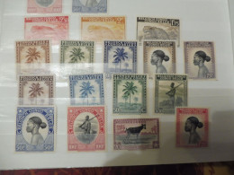 Congo Belge Belgisch Congo 229/248 ** Mnh Neuf  1942 Parfait Perfect (manque 5-6-7-10-0.15 ) - Ungebraucht