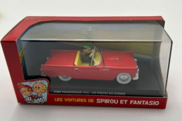 SPIROU - Figurines - Les Voitures De Spirou Et Fantasio - Modèle Réduit Editon Atlas - Ford Thunderbird 1955 - Other & Unclassified