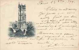 FRANCE - Paris - Le Tour Saint Jacques - Carte Postale Ancienne - Andere Monumenten, Gebouwen