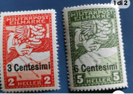 Occupazione Austriaca N 2 Espressi Coppia Mnh** - Ocupación Austriaca