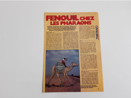 Coupure De Presse Rallye Des Pharaons - Fenouil - Autres & Non Classés