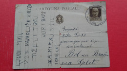 Cartolina Postale.Ljubljana.Poslano:Miki Soss.Podpisal Juri(Jurij) Soss - Slowenien