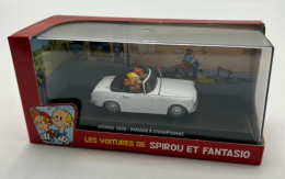 SPIROU - Figurines - Les Voitures De Spirou Et Fantasio - Modèle Réduit Editon Atlas - Honda S800 - Panade A Champignac - Andere & Zonder Classificatie