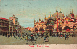 ITALIE - Venezia - Piazza S.Marco - Colorisé - Carte Postale Ancienne - Venezia (Venice)