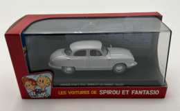 SPIROU - Figurines - Les Voitures De Spirou Et Fantasio - Modèle Réduit Editon Atlas - Panhard Dyna Z 1954 - Autres & Non Classés