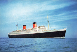 TRANSPORT - Bateaux - Cunard RMS "Queen Elizabeth" - Gross Tonnage 83 673 - Carte Postale - Steamers