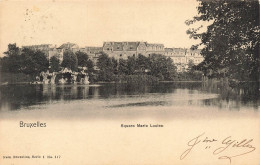 BELGIQUE - Bruxelles - Square Marie Louise - Carte Postale Ancienne - Squares