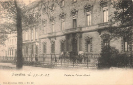 BELGIQUE - Bruxelles - Palais Du Prince Albert - Carte Postale Ancienne - Monumenten, Gebouwen