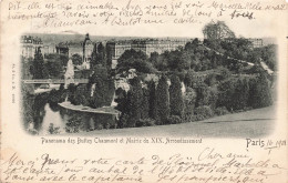 FRANCE - Paris - Panorama Des Buttes Chaumont Et Mairie Du XIX ème Arrondissement - Carte Postale Ancienne - Parks, Gardens