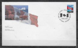 CANADA FDC 1998 Drapeaux - Briefe