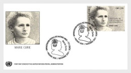 United Nations.Geneva.United Nations Office.2023.Marie Curie -  Nobel Prize,scientist, Physicist, Chemist.FDC. - Química