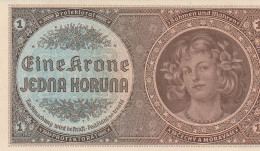 Bohemia & Moravia/ German Occuptation WWII 1 Korun ND/1940   P-3  UNC - Tchécoslovaquie