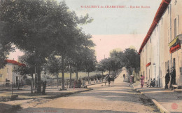 SAINT-LAURENT-de-CHAMOUSSET (Rhône) - Rue Des Roches - Tirage Couleurs - Ecrit (2 Scans) - Saint-Laurent-de-Chamousset