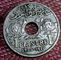 Libanon , KM 3,  1925 ,1 Piaster , Agouz - Liban