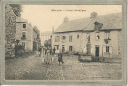 CPA (15) ALLANCHE - Aspect Du Quartier D'Outrelaigues ,de La Porteuse De Lait Et De La Fontaine-Lavoir En 1910 - Allanche