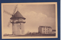 CPA 1 Euro Moulin à Vent écrite Prix De Départ 1 Euro Montfermeil - Windmills