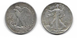 ETATS-UNIS Half Dollar LIBERTY 1941s  Argent  TB - Altri & Non Classificati