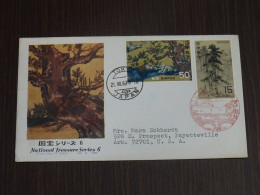 Japan 1969 National Treasure Series 6 FDC VF - FDC