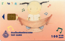 THAILAND - CHIP CARD - TOT - 1086 - CARTOON - MUSICAL INSTRUMENT - Thaïland