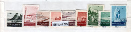 1954 Air Mail - View 10 V.- Oblitere/used (O) Bulgaria / Bulgarie - Used Stamps