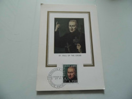 Cartolina Annullo "ST. PAUL OF THE CROSS" - Lettres & Documents