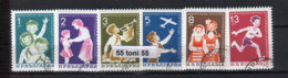 1965 CHILDREN'S ORGANIZATION -SEPTEMVRIJCHE  Mi 1577/82  6v.-used(O) Bulgaria/Bulgarie - Gebraucht