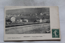 Cpa 1913, Héricourt, Vue Sur Mont Vaudon, Haute Saône 70 - Héricourt