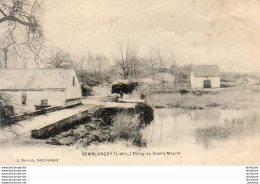 D37  SEMBLANÇAY  Etang Du Grand Moulin  ..... - Semblançay