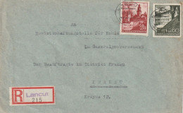 General Gouvernement Lettre Recommandée  Lancut  1940 - General Government