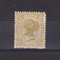VICTORIA AUSTRALIA 1905, SG# 421, Wmk Inverted, Perf 12½, MH - Nuovi