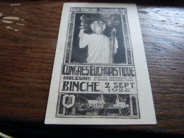 BC10-3 Cpa Binche Congrès Eucharistique 1923 - Binche