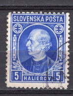 S7423 - SLOVAQUIE Yv N°22 - Usados