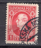 S7429 - SLOVAQUIE Yv N°27 - Used Stamps