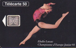 F423 - 09/1993 - ELODIE LUSSAC - 50 SC5 ( Verso : N° 47221 Le 4 Est Fermé) - 1993