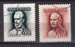 S7450 - SLOVAQUIE Yv N°98/99 - Used Stamps