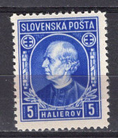 S7451 - SLOVAQUIE Yv N°22 * - Unused Stamps