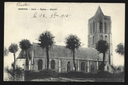 Vleteren Woesten Kerk Eglise Church Lettre De 1915 Guerre War World War One Htje - Vleteren